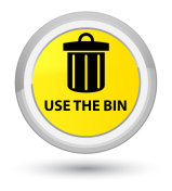 use the bin (trash icon) prime yellow round button