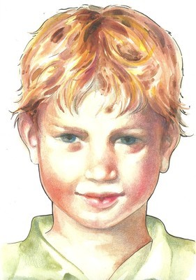 一个男孩的肖像