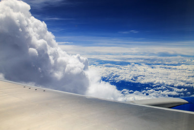 在天空中的风景