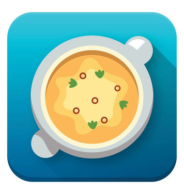 满满一碗汤和装饰